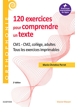 E-Book (pdf) 120 exercices pour comprendre un texte von Marie-Christine Perret