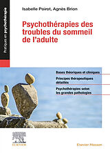 Broché Psychothérapies des troubles du sommeil de l'adulte de Isabelle; Brion, Agnès Poirot