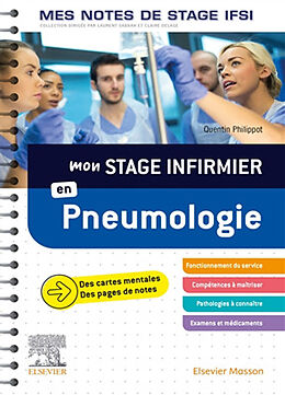 Broché Mon stage infirmier en pneumologie de Quentin; Planquette, Benjamin Philippot