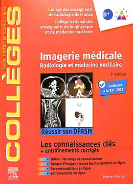 Broché Imagerie médicale : radiologie et médecine nucléaire : réussir son DFASM de 