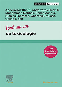 Broché Tout-en-un de toxicologie de 