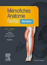 Broché Mémofiches anatomie Netter : membres de Hansen-j