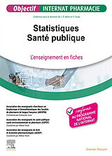 Broché Statistiques : santé publique : l'enseignement en fiches de 