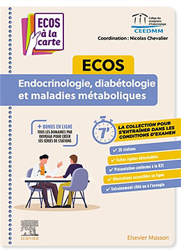 Broché Ecos endocrinologie, diabétologie et maladies métaboliques de 