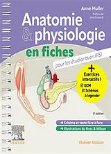 Broschiert Anatomie & physiologie en fiches : pour les étudiants en IFSI von Anne Muller