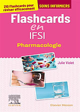 Broché Flashcards en IFSI : pharmacologie : soins infirmiers de Violet-j