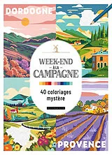 Broschiert Week-end à la campagne : 40 coloriages mystère von 