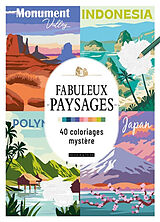Broschiert Fabuleux paysages : 40 coloriages mystère von 
