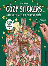 Broschiert Mon petit atelier du Père Noël : 500 mini stickers : cozy stickers von 