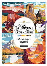 Broschiert Far west légendaire : 40 coloriages mystère von 