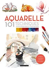 Broschiert Aquarelle : 101 techniques pour apprendre et progresser : lavis, ombre, lumière, effets, textures von David; Gaspar, Mercedes Sanmiguel