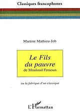 Kartonierter Einband (Kt) Le fils du pauvre von Martine Mathieu Job