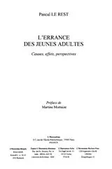 E-Book (pdf) L'errance des jeunes adultes von Pascal Le Rest