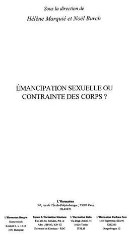 E-Book (pdf) Emancipation sexuelle ou contrainte des von Curie Raymond