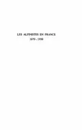 E-Book (pdf) LES ALPINISTES EN FRANCE 1870-1950 von Olivier Hoibian