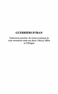E-Book (pdf) Guerriers d'iran von Eric Pirart