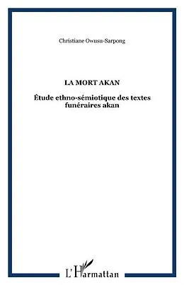 E-Book (pdf) LA MORT AKAN von Christiane Owusu-Sarpong