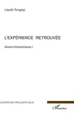 E-Book (pdf) Experience retrouvee: essais philosophiq von Tengelyi Laszlo