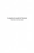 E-Book (pdf) Regulation du marche de l'electricite la von Grielen Alain