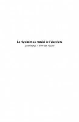 E-Book (pdf) Regulation du marche de l'electricite la von Grielen Alain