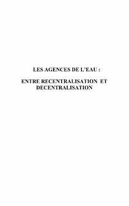 PDF Agences de l'eau les von Evrard Carole