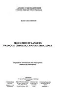E-Book (pdf) education et langues francaiscreoles von Molero Valerie