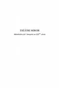 PDF Theatre miroir von Jean Rieucau