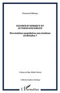 E-Book (pdf) eglises en afrique et autofinancement von Horner Frank