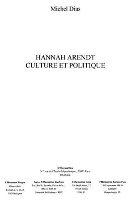 E-Book (pdf) Hannah Arendt von Michel Dias