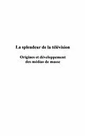 E-Book (pdf) Splendeur de la television la von Dias Michel