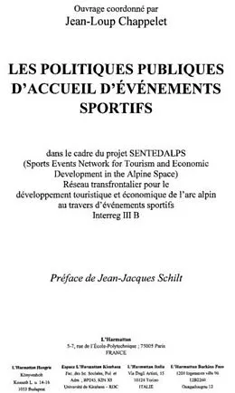 E-Book (pdf) Politiques publiques d'acceuild'eveneme von Prioult Christiane