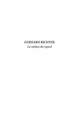 E-Book (pdf) Gerhard richter la surface duregard von Tornay Alain