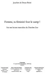 E-Book (pdf) Femme ta feminite fout le camp von de Dreux-Breze Joachim