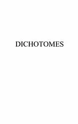 E-Book (pdf) DICHOTOMES von 