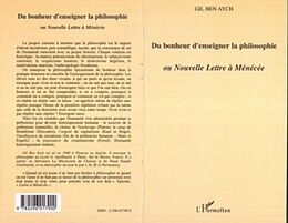 eBook (pdf) Du bonheur d'enseigner la philosophie de 