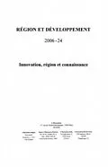 PDF Innovation region et connaissance von Le Bas Christian