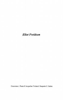 eBook (pdf) ELIOT FREIDSON de 