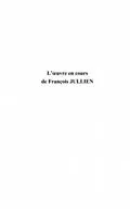 E-Book (pdf) Oeuvre en cours de francois jullien von Jousset Philippe