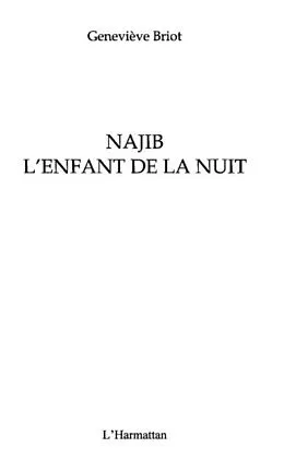 E-Book (pdf) Najib l'enfant de la nuit von Briot Genevieve