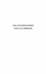 E-Book (pdf) Cantons suisses face au chomage Les von Clement Murielle Lucie