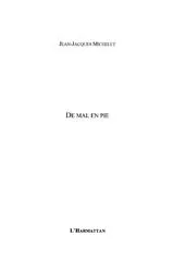 E-Book (pdf) De mal en pie von Jean-Jacques Michelet