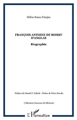 E-Book (pdf) FRANCOIS ANTOINE DE BOISSY D'ANGLAS von 