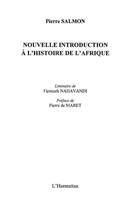 PDF Nouvelle introduction a l'histoire de l'afrique von Pierre Salmon