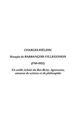 eBook (pdf) Charles-helion marquis de barrachois-vil de Hartmann Claude