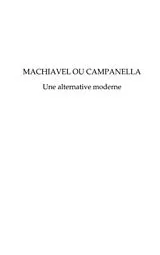 E-Book (pdf) Machiavel ou Campanella von 