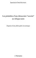 E-Book (pdf) Prealabes d'une democratie ouverte en af von Giafferi-Dombre Natacha