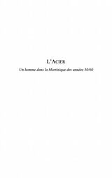 eBook (pdf) L'ACIER de 