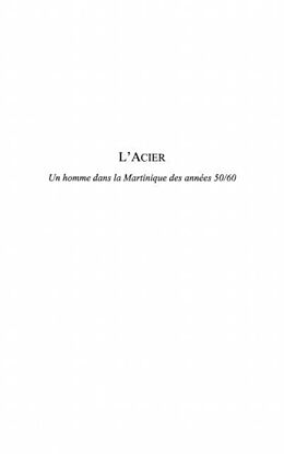 eBook (pdf) L'ACIER de 