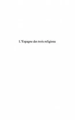 E-Book (pdf) Espagne des trois religions L' von David Bensoussan