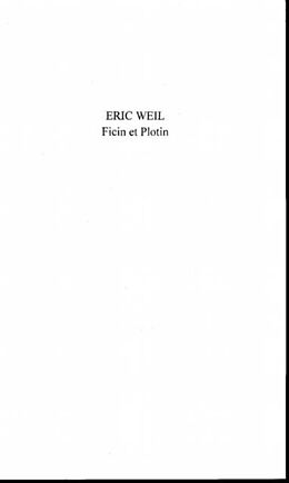 eBook (pdf) ERIC WEIL de 